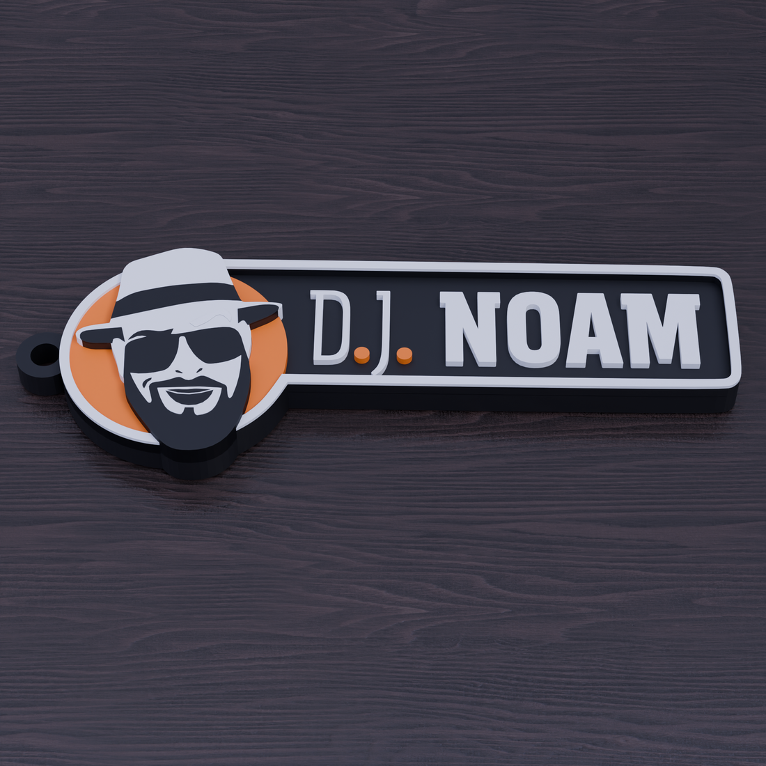 מחזיק מפתחות מודפס בתלת-ממד – בעיצוב אישי וייחודי